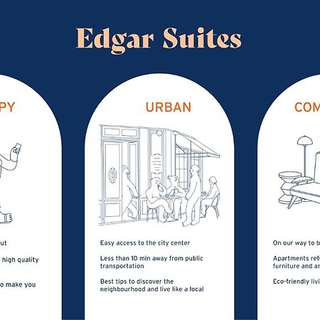 Edgar Suites - Bordeaux Meriadeck ภายนอก รูปภาพ