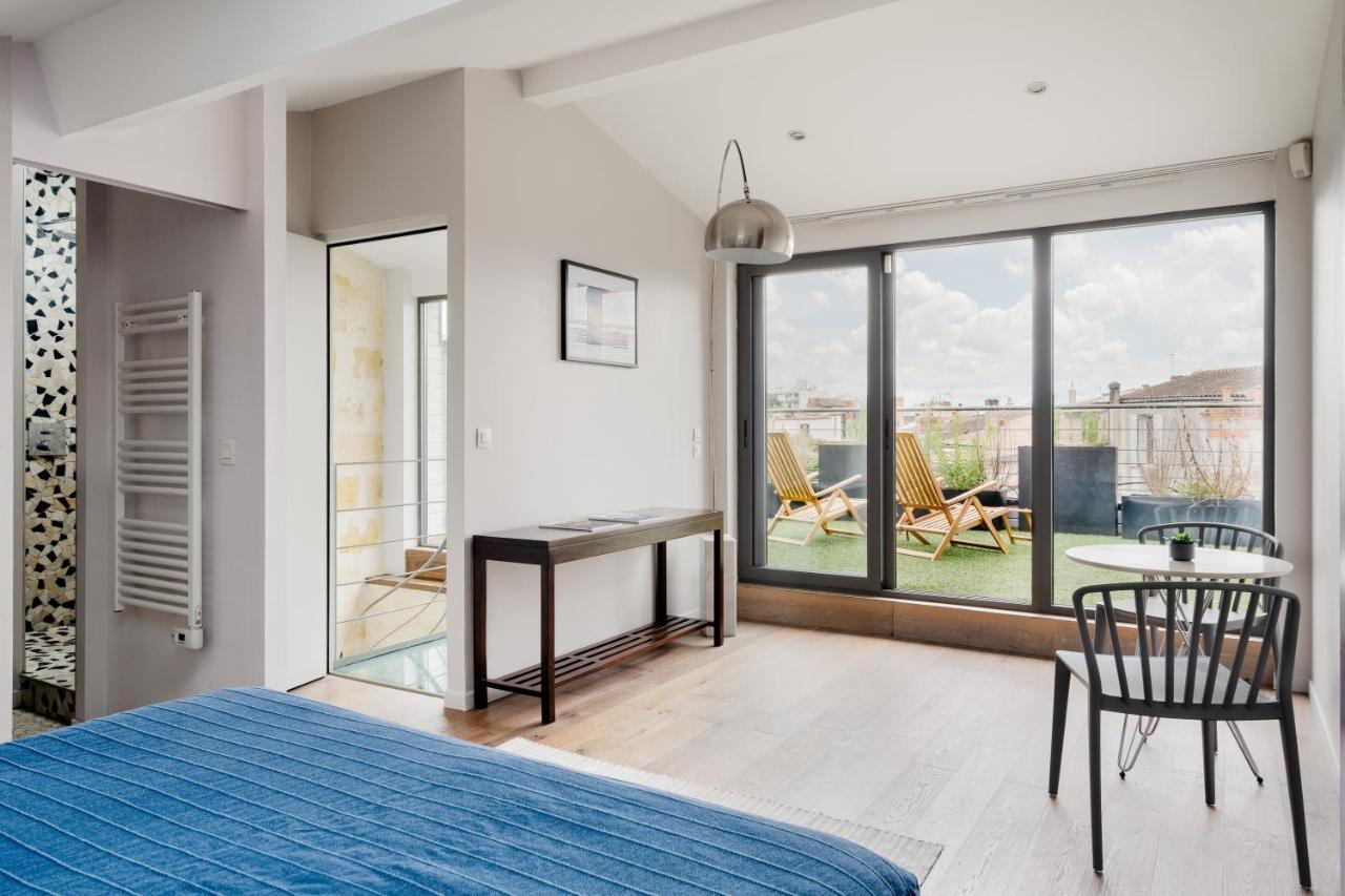 Edgar Suites - Bordeaux Meriadeck ภายนอก รูปภาพ
